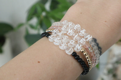Name Bracelet, Customized Name Bracelet, Gold Bead Bracelets