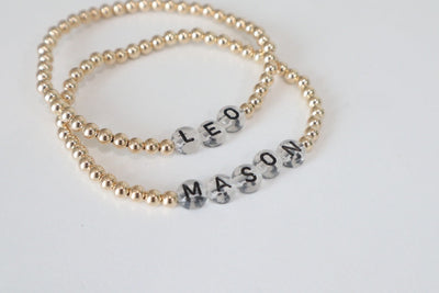 Personalized Name Bracelet, Gold Filled Name Bracelet, Name Bracelet